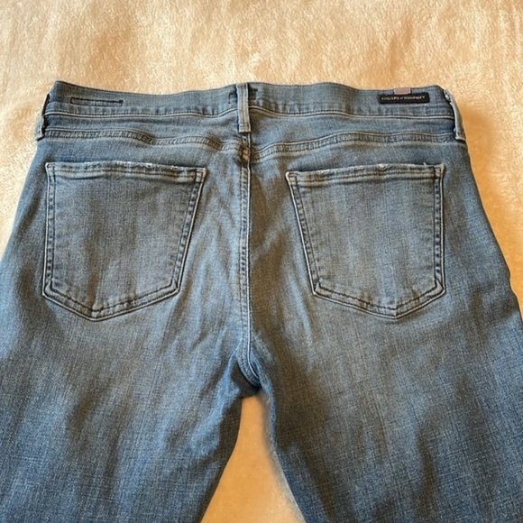 Citizens of Humanity Avedon Ankle Skinny Jeans size 32 medium light wash - Picture 4 of 10